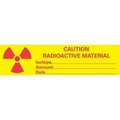 Precision Dynamics Caution Radioactive Material Labels, 167/rl 140045